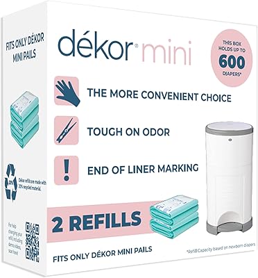 Rechages for mini bucket buckets Decor | 2 | Economic charging system | Fast and easy to replace | No predefined bag size - Use only what you need | Exclusive markings at the end of the lining | baby powder scent.. Experience shopping freedom with DIAYTAR NIGERIA's vast selection and 5-8 day nationwide delivery service.