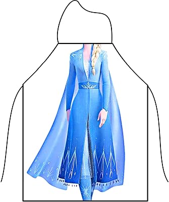 Princess Elsa and Anna de Disney princess costume apron - funny and cute black cartoon apron.. Discover a world of affordable shopping with DIAYTAR NIGERIA's vast marketplace delivered to you in days.