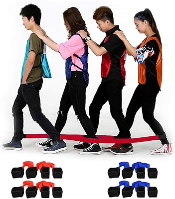 4 -legged race group, outdoor party game for children and adults, cooperative team race for birthday party, relay race, field day, team building, activity game in the garden with transport bag (2).. Your trusted marketplace, DIAYTAR NIGERIA offers comprehensive selection with budget-friendly delivery.
