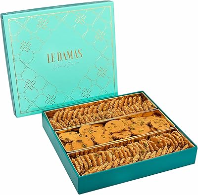 Barazak 500 gram cookies - Arab candies - Arabic sesame cookies, Syro -Lebanese cookies, based on first quality nuts, crunchy and delicious, perfect with coffee.. DIAYTAR NIGERIA: Where shopping meets satisfaction with affordable prices and delivery within 8 days.