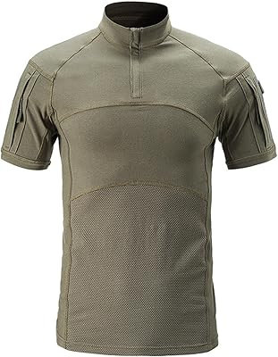 Tactical military camouflage for men in the open air G4 Hunting cargo cargo t-shirt with short sleeves T-shirt men black CP S, black cp, s.. DIAYTAR NIGERIA: Where shopping meets satisfaction with affordable prices and delivery within 8 days.