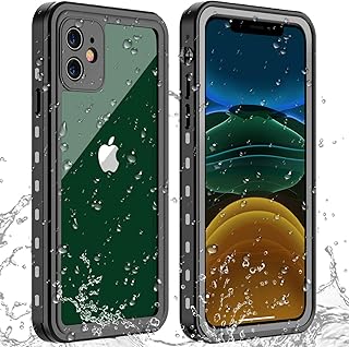 Waterproof protective shell for iPhone 11, 6.1 inch 2019, full cover with integrated screen protector, shock resistant, dust and snow under water IP68.. DIAYTAR NIGERIA: Revolutionizing how Nigerians shop with affordable prices and prompt delivery services.