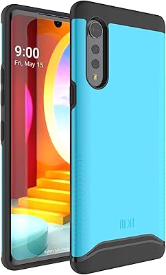 TODIA DUAL SHIELD COVER Designed for LG VELVET 5G, [Integration] Fine and sustainable rigid protection shell for LG VELVET/LG VELVET 5G UW (Blue).. Quality and convenience delivered — shop DIAYTAR Nigeria now.