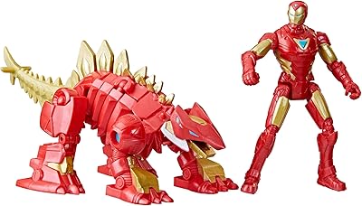 Méchasaur Marvel Mech Strike figurine, Iron Man Figure with figurine mechasaur Iron Stomper, size 4 inch, superhero toys for children aged 4 years and more.. Shop across categories at DIAYTAR NIGERIA and enjoy budget-friendly nationwide shipping in 5-8 days.