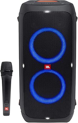 Bluetooth Wireless High Power Partybox 310 Bluetooth Wireless Audio System System with JBL PMB100 and Cable - Black - Black Vocal Vocal Vocal Microphone - Black Vocal Microphone - Black - Black - Black.. Shop with confidence at DIAYTAR NIGERIA, offering extensive product variety with nationwide delivery.