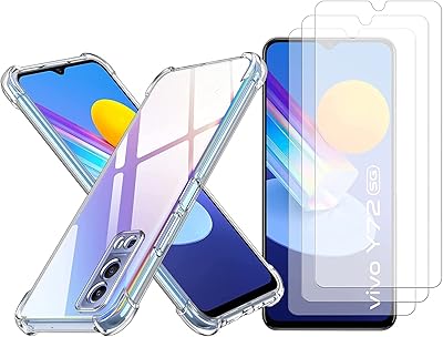 Screen glass protection for Vivo Y53S/Y72/IQOO Z3 from Kotoli with a transparent anti-scratch mobile shell (transparent).. DIAYTAR NIGERIA: Where shopping meets satisfaction with affordable prices and delivery within 8 days.