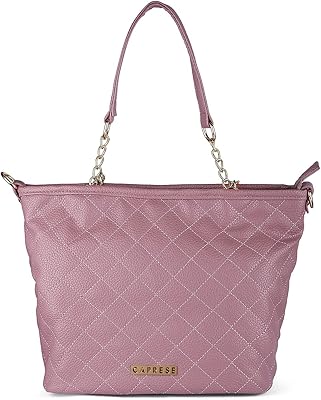 Large Caprese for Women (Rose), pink, pink bag.. DIAYTAR NIGERIA: Making online shopping accessible with affordable prices and nationwide delivery service.