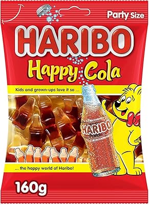 Haribo HAPPY COLA 160 g gelatin candy.. Nigeria's fastest-growing e-commerce site offers unbeatable prices and delivery within 8 days.