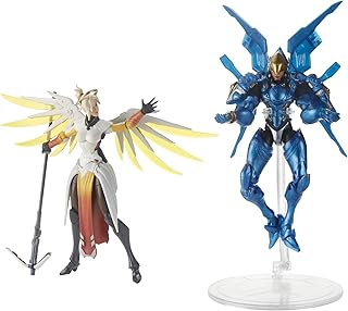 Set of Hasbro Overwatch Ultimate Fara and Mercy figurines, a lot of 2 6 "to collect.. DIAYTAR NIGERIA: Revolutionizing accessibility to quality products at budget-friendly prices across Nigeria.