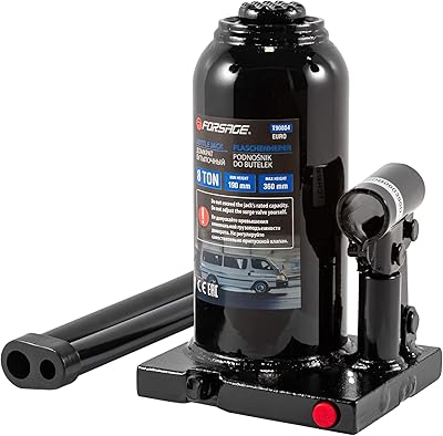 Jack hydraulic bottle Forsage 8T with lifting bar - height beach from 190 mm to 360 mm for heavy lifting tasks | Ideal for car workshops and industrial facilities.. Your complete marketplace solution, DIAYTAR NIGERIA offers unbeatable value with delivery within the week.