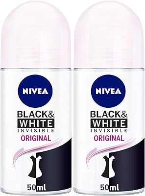 Nivea invisible black & white original antisudorifique roll-on, 2 x 50 ml.. Discover why thousands choose DIAYTAR NIGERIA for affordable products delivered in less than a week.