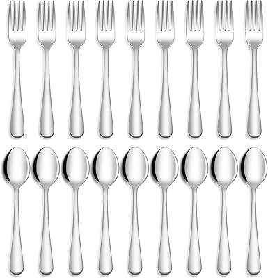 Set of covers in hider silver, 24 pieces of fork and spoons in food quality food for the house, the kitchen and the restaurant, mirror polished, washable in the dishwasher.. Shop smarter with DIAYTAR Nigeria — from household essentials to electronics, we have everything you need. Plus, our delivery is fast, secure, and arrives between 5 and 8 days.