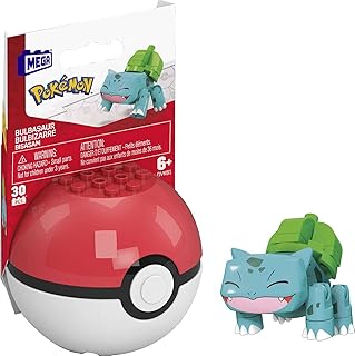 Constrix Mega Bulbasaur Pokémon Construction Set, Children's Construction Toys [Amazon exclusivity], Multicolor, GVK61.. DIAYTAR NIGERIA: Bridging the gap between consumers and quality products with affordable nationwide shipping.