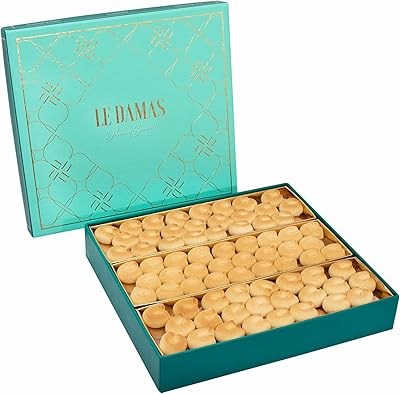 A box of crunchy Arabic cookies 500g, fondants in the mouth, additional taste, low in sugar, excellent quality, perfect with tea and cookies.. Experience the DIAYTAR difference with our vast product selection and delivery within 5-8 days.