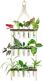 Evolador wall planter with wooden support (3 -layer brown.. Shop from our extensive catalog at DIAYTAR NIGERIA and enjoy doorstep delivery in just 5-8 days.