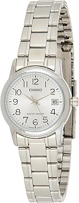 Analog lamp stainless steel watch for women-LTP-V002D-7BUDF.. Get the deals you love and the delivery speed you need at DIAYTAR Nigeria.