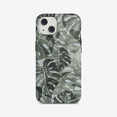 Tech Protective Shell 21 for iPhone 13 (2021 edition) of Eco Art - Earth Delicate Green.. Discover the perfect balance of selection and value with DIAYTAR NIGERIA's nationwide delivery service.