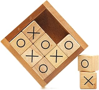 BSIRI TIC TAC TAC TAC TAC TAE TABLE CHILDREN AND ADULTS, Salon and office decoration, family games, classic board games, rustic wood for families, size 4 inch.. Why shop anywhere else? DIAYTAR Nigeria has it all, at prices you’ll love.