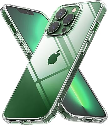 Transparent rear shell in polycarbonate and polyurethane resistant to the heat Ringke Fusion with a natural design resistant to scratches for iPhone 13 Pro - Transparent.. Your shopping dreams realized through DIAYTAR NIGERIA's affordable platform with reliable delivery times.