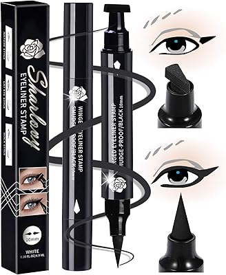 Black eyeliner pencil with winged pad - Eye -striking pads perfect for cat eyes - long -lasting waterproof liquid eyeliner - 10 mm.. DIAYTAR NIGERIA delivers more than products - we deliver affordable shopping satisfaction nationwide.