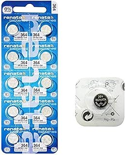 Silver oxide watch battery Renata Batteries 364 - SR621SW (10).. Your comprehensive marketplace awaits at DIAYTAR NIGERIA with affordable prices and reliable delivery times.