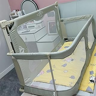 Foldable bed railings with mosquito net and safety lock Protect your baby a railing.. Your go-to destination for affordable online shopping, DIAYTAR NIGERIA delivers in under 8 days.