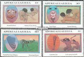 Antigua-et-Barbuda 841-844 (Complete edition.) Caribbean Indians 1985 (collection stamps).. DIAYTAR NIGERIA: Your one-stop e-commerce destination with affordable prices and nationwide delivery in 5-8 days.