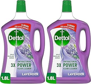 A set of Dettol Power Antibacterial Floor cleaners with lavender with cleaning.. Experience shopping freedom with DIAYTAR NIGERIA's vast catalog and nationwide 5-8 day shipping.