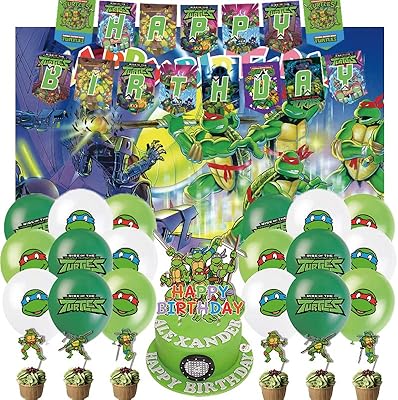 Festure corner decorations and birthday supplies on the theme of turtles.. DIAYTAR NIGERIA transforms desires into deliveries with our affordable prices and dependable shipping.