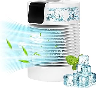 Portable air conditioner 4 in 1, mini air conditioner by portable evaporation with 3 speeds, 360 degree rotation, personal air conditioner for bedroom, office, living room and more,.. DIAYTAR NIGERIA redefines convenience with our diverse marketplace and affordable nationwide shipping.