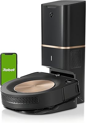 I Roomba S9+ (9550) Robot vacuum cleaner with automatic dirt elimination-self-viewed, connected to Wi-Fi, smart map, powerful suction, corners and edges, perfect for animal hair, black.. Your digital marketplace solution, DIAYTAR NIGERIA delivers quality and value within the week.