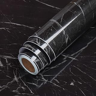 Jinthai black marble design peel and stick vinyl wallpaper papier peint.. Experience the power of choice with DIAYTAR NIGERIA's extensive catalog and reliable delivery service.