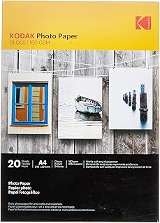 Kodak Premium A4 shiny copy paper for inkjet printers A4 - 180 g/m2 [20 sheets].. DIAYTAR NIGERIA: Where affordability meets reliability with thousands of products delivered promptly.