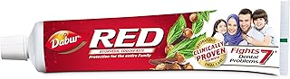 Ayurvedic toothpaste dabur for teeth and gums of red | Mini toothpaste in Travel format without fluoride or harmful chemicals | Pocket toothpaste with long -term breath - 20 grams.. Why shop anywhere else? DIAYTAR Nigeria has it all, at prices you’ll love.