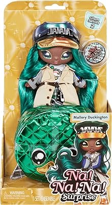 N / A! Surprise Glam S2 Mallory Duckington - 7.5 "model doll inspired by duck with green hair and duck -shaped metal wallet with vsk clip.. Shop with confidence at Nigeria's leading affordable e-commerce platform with reliable delivery services.