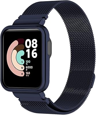 Ozone metal bracelets compatible with the intelligent watch mi smart watch lite/redmi, magnetic milanese bracelet in stainless steel mesh, loop bracelet for women and men.. DIAYTAR NIGERIA: Where affordability meets variety in Nigeria's most comprehensive online marketplace.