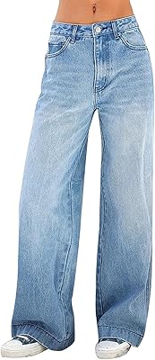 Boyfriend jeans high waist for women, large large extensible pants (color: blue, size: s).. DIAYTAR NIGERIA brings the market to your fingertips with affordable prices and prompt delivery service.