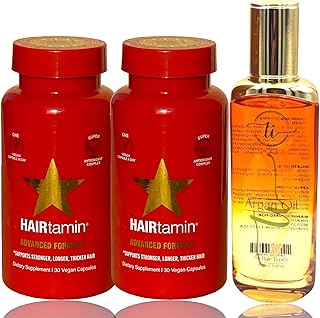 2 vitamins for Ittamine hair growth - for stronger and longer hair in addition to tiwasi argan oil.. DIAYTAR Nigeria offers great deals, a huge product variety, and delivery in under a week.