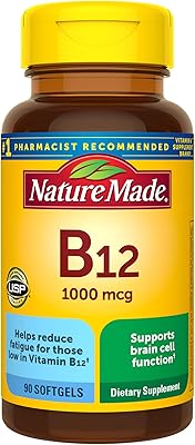 Nature made vitamin B12 1000 mcg, food supplement to support energy metabolism, 90 capsules, 90 -day supply.. DIAYTAR NIGERIA: Making online shopping accessible with affordable prices and nationwide delivery service.