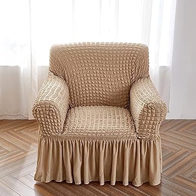 Highly stretch NC universal sofa cover (Apricot Size S).. One platform, endless products — welcome to DIAYTAR Nigeria.