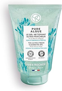 Yves Rocher Gel Cleaning Ultra-fresh for normal to mixed skins-Pure seaweed-13.1 Oz-1 CT.. Experience the joy of convenient shopping with DIAYTAR NIGERIA's vast selection and quick delivery service.