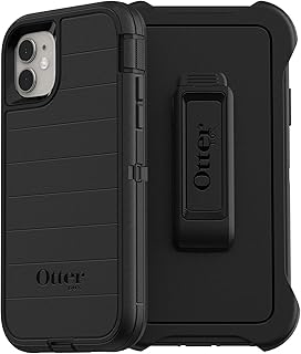 Shell without screen Otterbox Defender Series for iPhone 11 (only) - includes a clip for case - Antimicrobial protection - Non -commercial packaging - Black.. DIAYTAR NIGERIA: Empowering Nigerians with access to affordable products delivered within 8 days.