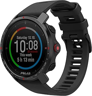 Outdoor watch Polar Gretex Pro Premium for Unisex, Black DLC M/L, 90085773.. DIAYTAR Nigeria offers great deals, a huge product variety, and delivery in under a week.