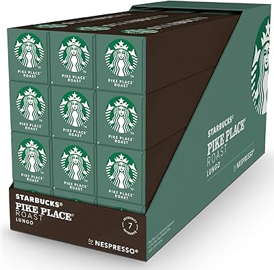 Nespresso Pike coffee capsules place with average Starbucks orthip - 12 package.. DIAYTAR NIGERIA delivers happiness in 5-8 days with our affordable and diverse product range.
