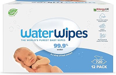 Water wipes Original biodegradable wipes, 99.9 % water -based water wipes for sensitive skin, 720 pieces (package of 12).. DIAYTAR NIGERIA combines affordability with convenience, delivering your purchases within 5-8 days.