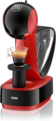 Delonghi nescafe Doscafe Coffee Machine Dolce Gusto Invincima, Expresso, Cappuccino and others, capacity 1.2 liters, EDG260.r, red and black.. Shop efficiently with DIAYTAR NIGERIA, offering thousands of products at unbeatable prices delivered promptly.