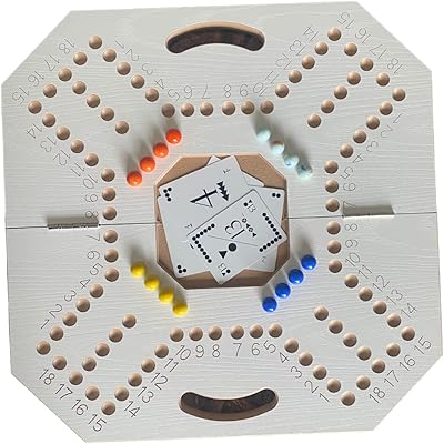 Jackaroo JOKER Wooden JOKAROO game for 4 players with Jackaroo Plastic Balls and Playing Cards.. DIAYTAR NIGERIA transforms dreams into deliveries with our affordable prices and 5-8 day shipping.