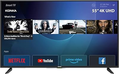 UHD Konka 55 inch Small Core HDR10 Mediacast LED TV.. Shop the future with DIAYTAR NIGERIA - thousands of products, unbeatable prices, delivery within a week.