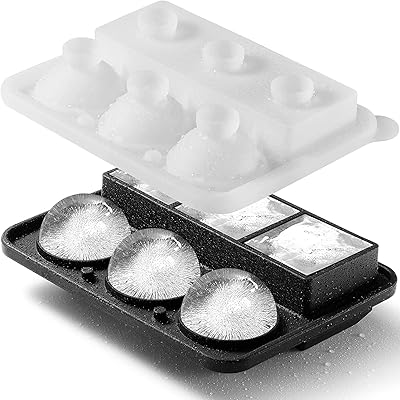 Unicelic 2 in 1 Unicelicae Backs, Round ice cube machine and square ice cubes, large ice cubes, slow fusion ice cubes for whiskey, cocktails, smoothies.. Shop with purpose at DIAYTAR NIGERIA and receive your purchases at unbeatable prices within the week.