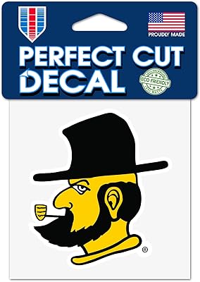 Wincraft Appalachian State Yusef Mountaineers Seticching perfect cut 4 "X 4" Mascot.. Shop from anywhere in Nigeria and receive your DIAYTAR purchases at affordable prices within a week.